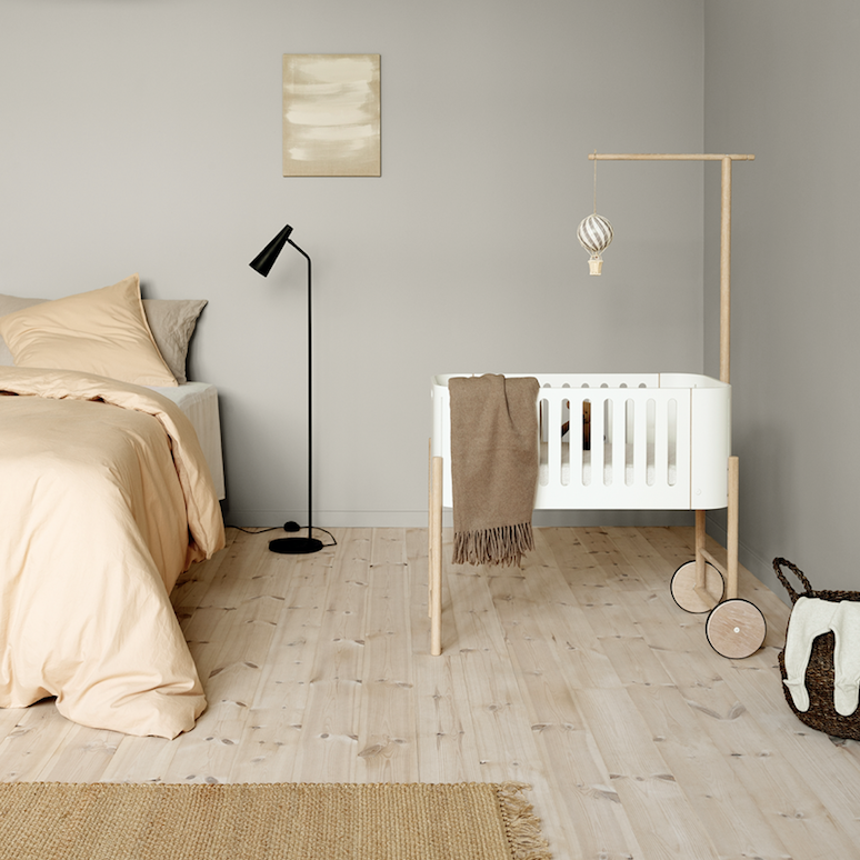 Oliver Furniture Wood Collection Beistellbett Babybett CO-Sleeper Kinderzimmer Kindermöbel Ausstattung für's Baby