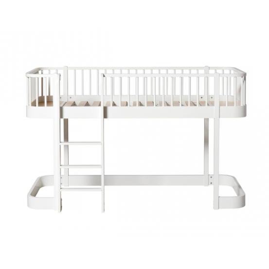 Oliver Furniture halbhohes Hochbett Wood Collection