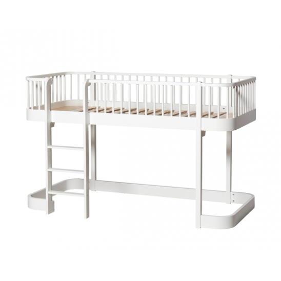 Oliver Furniture halbhohes Hochbett Wood Collection