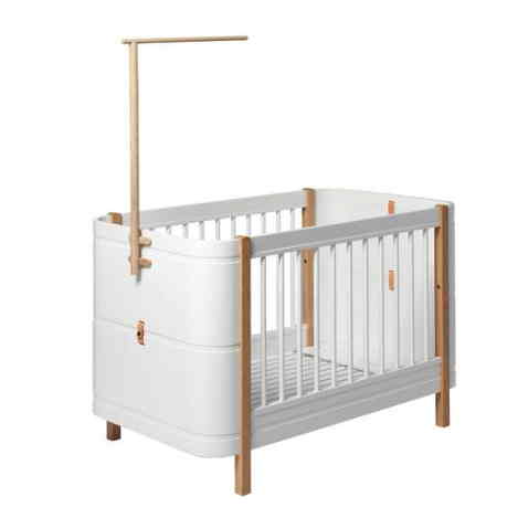 Oliver Furniture Himmelstange für Mini+ Basic Wood Collection Babybett Kinderzimmer