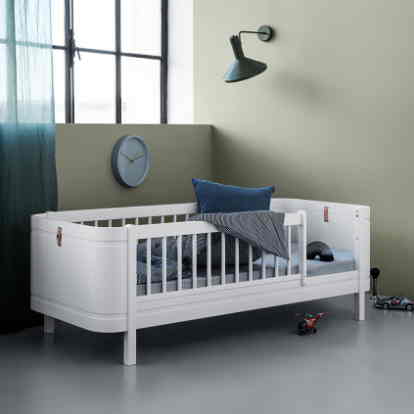Oliver Furniture Wood Collection Mini+ Juniorbett weiss 041466