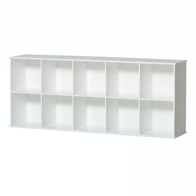 Oliver Furniture Wood Collection Standregal Regal 2x5 Kinderzimmer Einrichtung im nordischen Stil