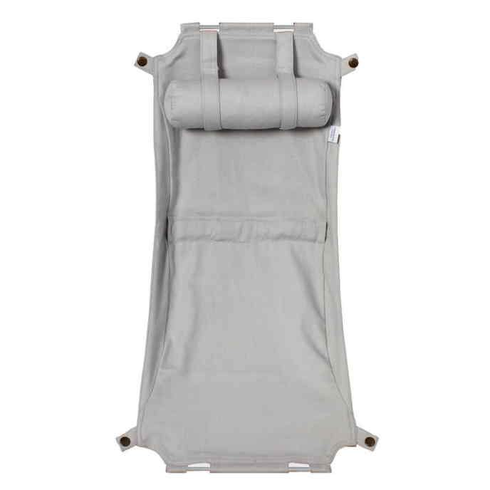 Oliver Furniture Wood Kleindkindsitz für Baby und Kleinkindwippe Grau