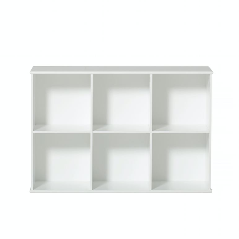 Oliver Furniture Wood Regal 3x2 Stehregal mit Sockel 041336