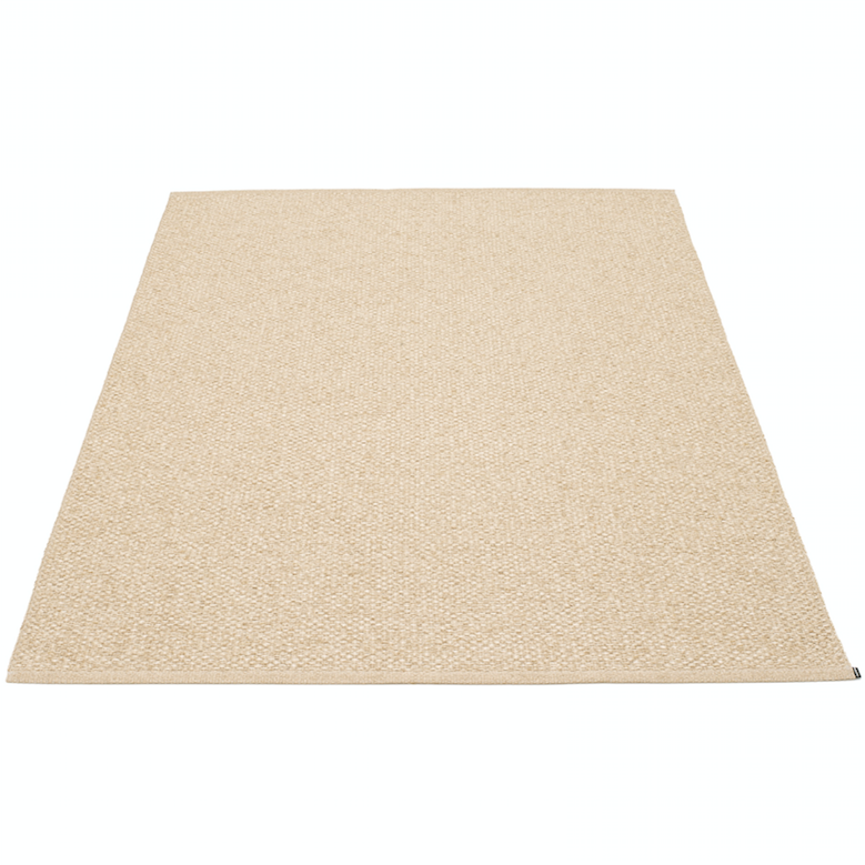Pappelina Svea Metallic Beige 230x320 Outdoorteppich Schwedenteppich Teppich