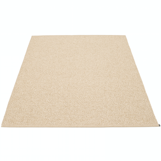 Pappelina Svea Metallic Beige 230x320 Outdoorteppich Schwedenteppich Teppich