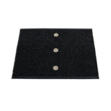 Pappelina Peg Kunststoffläufer schwarz/linen