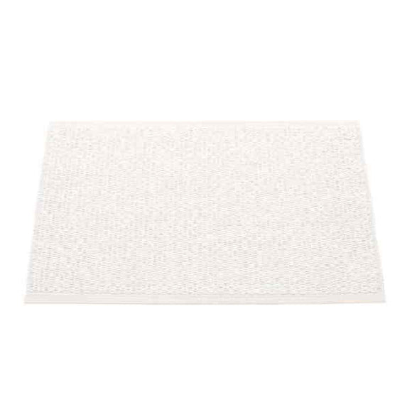 Pappelina Svea white metallic 70x50 Outdoor Carpet Bathroom Carpet Kitchen Carpet