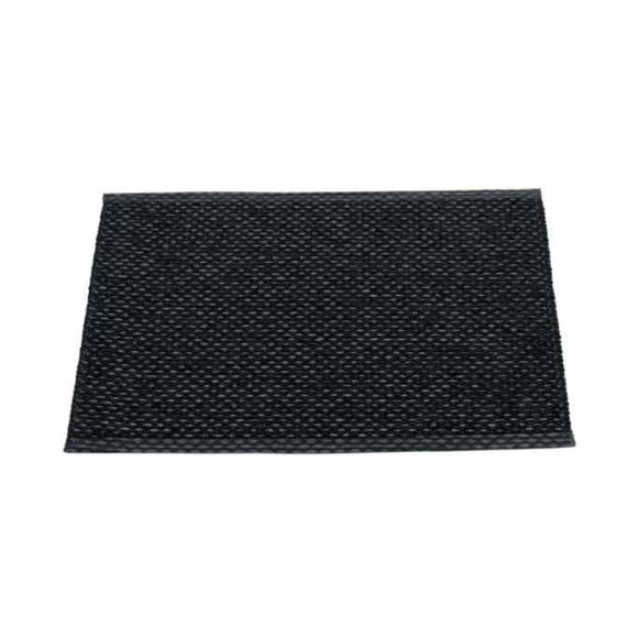 Pappelina Svea Black Metallic / Black 70x50 Outdoor Carpet Entrance Carpet