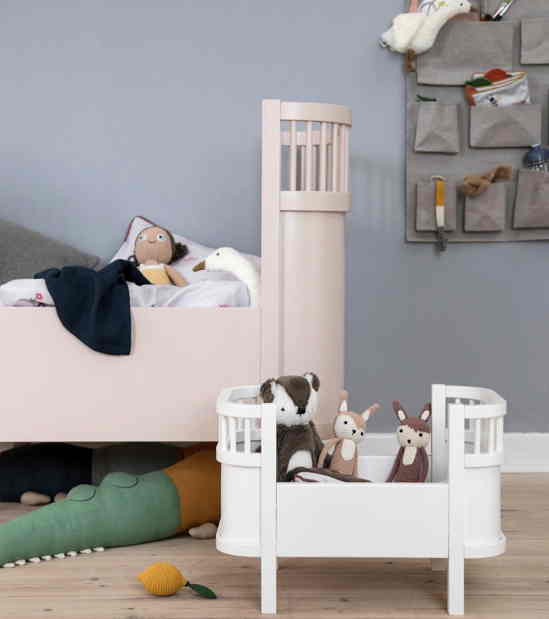 Sebra Babybett Juniorbett Birchbark Beige birkenbeige