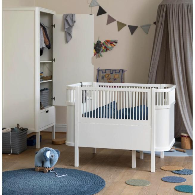 Sebra Babybett weiss Juniorbett weiss