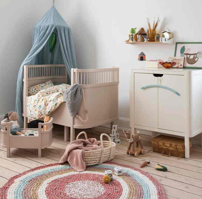 Sebra Baldachin Eucalyptus Blue