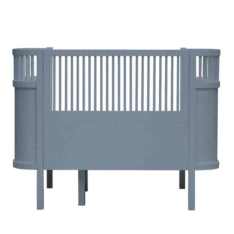 Sebra Babybett Juniorbett Forest Lake blue Das Bett, das mit dem Kind mitwächst