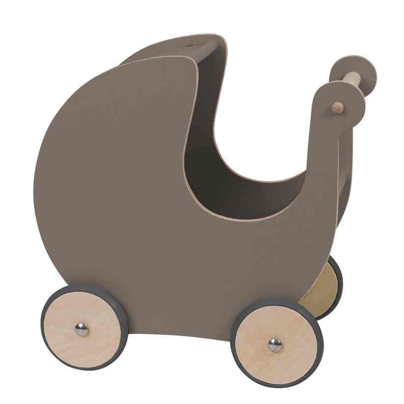 Sebra Puppenwagen Warm Grey