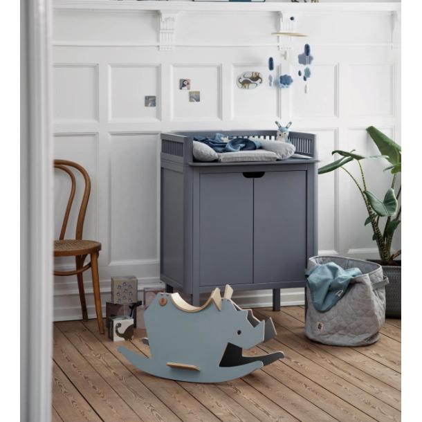 Sebra Wickelkommode grau