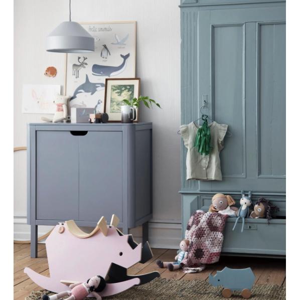 Sebra Wickelkommode grau