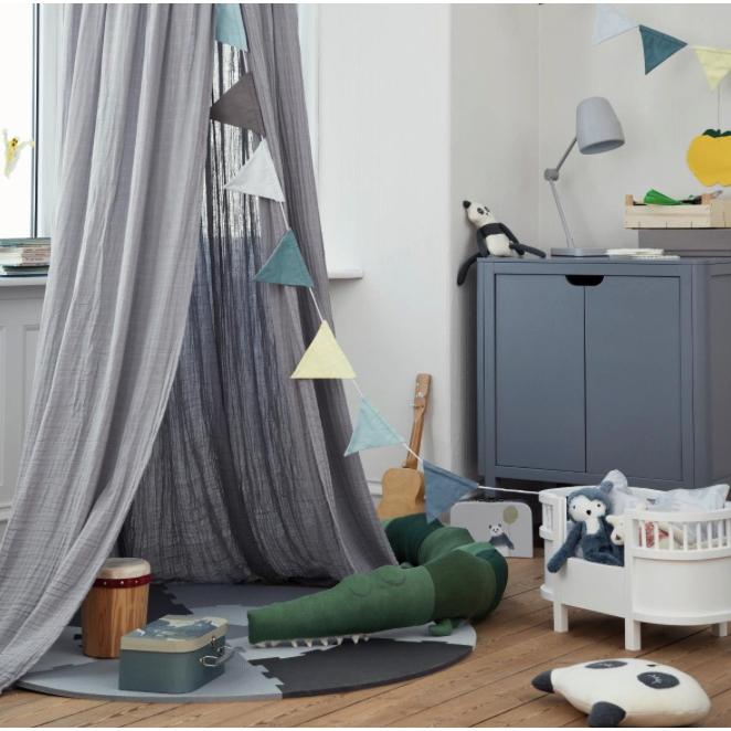 Sebra Wickelkommode grau