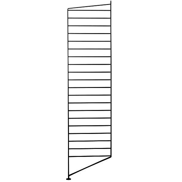 String Regal Bodenleiter schwarz