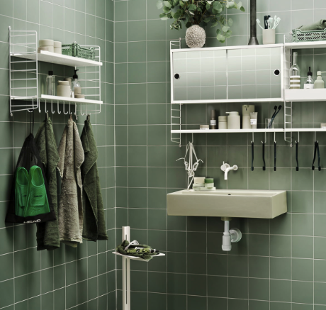 String Furniture Bathroom Wandregal