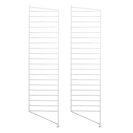 String Furniture Bodenleiter Weiss Höhe 115 cm für das Homeoffice, Kinderzimmer, Büro, Wohnbereich