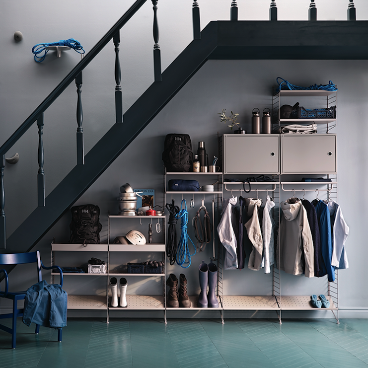 String Furniture Hallway Wandregal