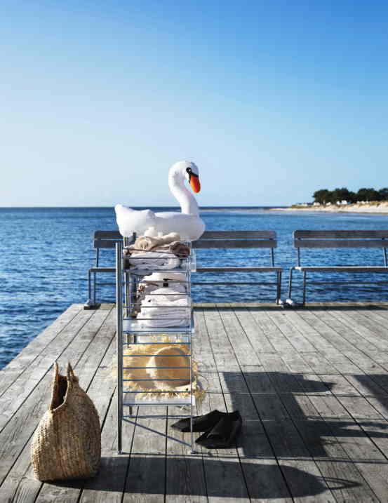 String Furniture verzinkt Aussenregal Outdoor