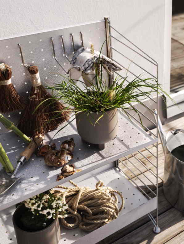 String Furniture Aussenbereich Outdoor Regal