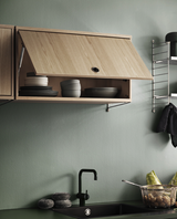 String Furniture Schrankelement mit Klapptür Grau