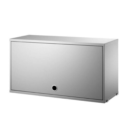 String Furniture Schrankelement mit Klapptür Grau