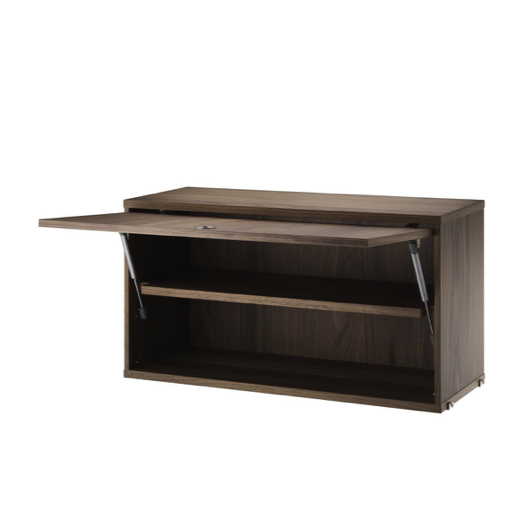 String Furniture Schrankelement System Klapptür Walnuss