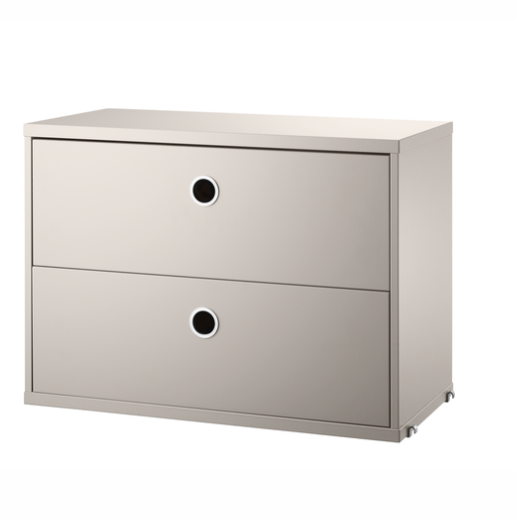 String Furniture Shelf Regalsystem Beige 