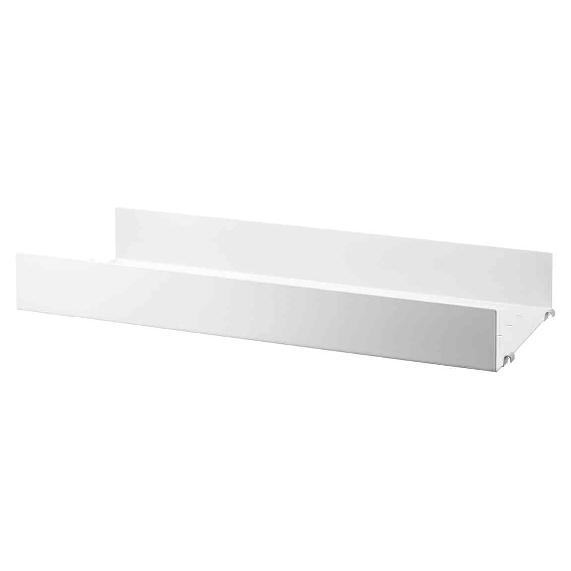 String Regalsystem Schöner Wohnen Metallregalboden weiss