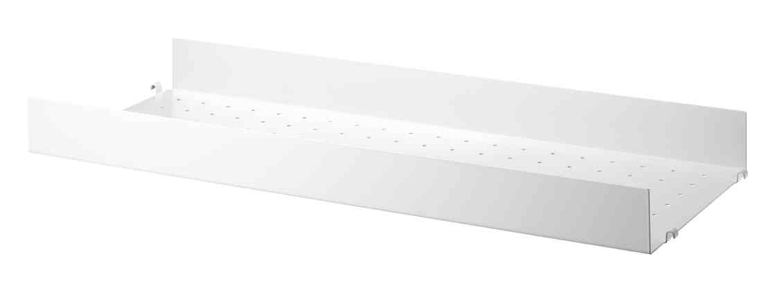 String Regalsystem Schöner Wohnen Metallregalboden weiss