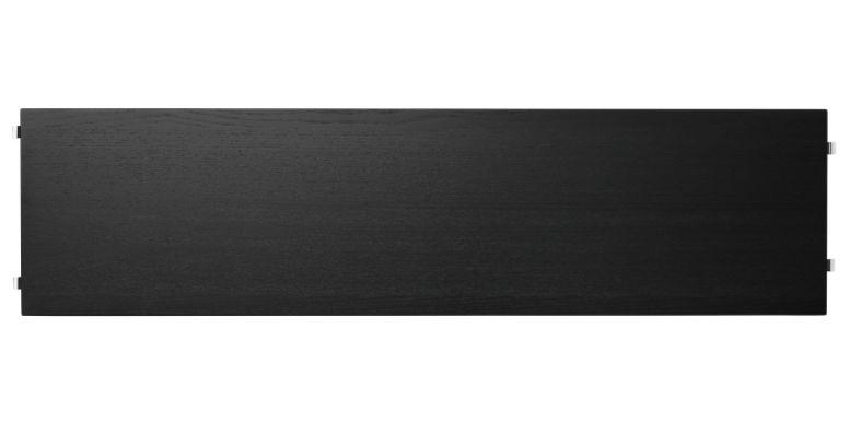 String Regal Regalsystem Esche schwarz